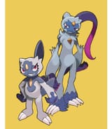 __sneasler_and_hisuian_sneasel_pokemon_drawn_by_joez__448c8513462c232f50511c90ecd2e429