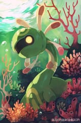 __cradily_pokemon_drawn_by_bluekomadori__sample-b5d11dc9e6aed40b55923500c5225ac3