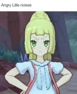Angry Lillie noises