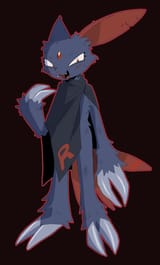 team rocket sneasel by bloodmoths