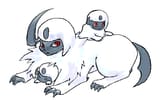 absol and babies