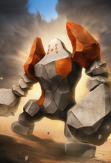 Solo, Regirock, pokemon, official art, s-2123928864 2