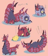 __joltik_scolipede_venipede_and_whirlipede_pokemon_drawn_by_hakuari_hina__ce1146b52436424623f5fb3b5a9aba7a