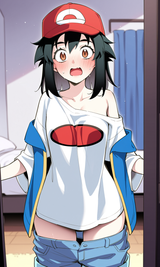 Ash Woke Up Like that