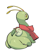 meganium and chikorita