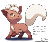 baby vulpix by rockingscorpion