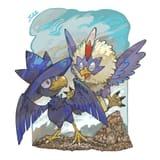 __murkrow_and_rufflet_pokemon_drawn_by_oyasuminjyutsu__31c2b5d39f81ff507ec491778e704626
