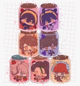 __kieran_juliana_carmine_florian_nemona_and_2_more_pokemon_and_1_more_drawn_by_bee_dtlkdt__sample-fe191f3b3f3ede6ba7d8c570d8b5b56e