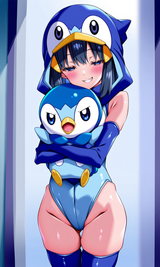 Dawn Is Amused But Piplup Isn&#039;t
