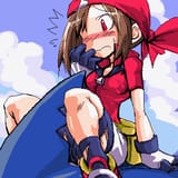 __may_and_sharpedo_pokemon_drawn_by_kobayashi_tetsuya__5a79601416ec9cbd76cba8329205571d