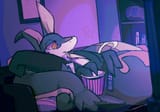 serperior_watching_tv
