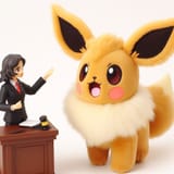 ai plush eevee on trial