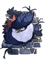 __murkrow_and_honchkrow_pokemon_drawn_by_hanabusaoekaki__0da124194d623378bcdf78d196e4cad1