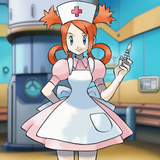 cowboy shot, {{{{{circle skirt}}}}}, looking at viewer, holding syringe, blush, s-262033582