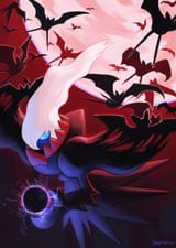 __darkrai_and_zubat_pokemon_drawn_by_haychel__sample-37e3a5083c2412a891d46e3013e4efab