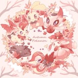 __snivy_leafeon_chikorita_celebi_shaymin_and_1_more_pokemon_drawn_by_mugita_konomi__0a0b4710dd3e47b650526dac8c68b248