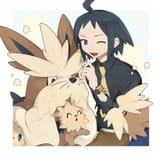 __cheren_lillipup_stoutland_and_herdier_pokemon_and_1_more_drawn_by_mimura_nnnnnnnnmoo__63b16a6c01e5de1786aa865864ae9098