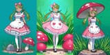 Mallow Mushroom Set