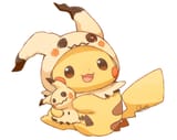 __pikachu_and_mimikyu_pokemon_drawn_by_mimix__0431e559d0c6b9621e41c5d2ddd47081