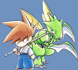 blue and scyther