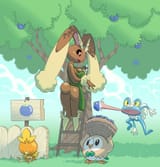 lopunny_s_daycare__picking_oran_berries__by_thepicklemaxxer_dhp9vx6-fullview