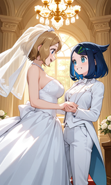 pixai-1893136291247548480-セレナとリコ
