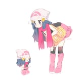 __dawn_pokemon_and_1_more_drawn_by_koitshi__5c99bef4cd1cfb5f66fe944249896f87