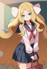 1girl, caitlin (pokemon), wagashi (dagashiya), kamidan, konfuzikokon, classroom, s-493287771