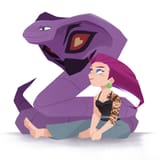 jessie and arbok by yamujiburo