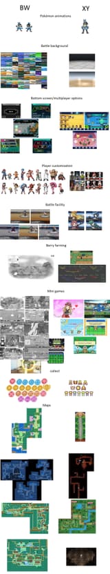 BW vs XY