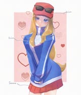__serena_and_calem_pokemon_and_1_more_drawn_by_osenbei_0ishi__sample-173867d1160fe69e10a04f4be4db320d