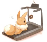 Exercising Eevee