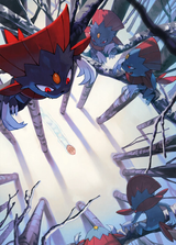 Weavile ex Illustration