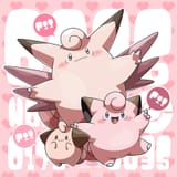 __clefairy_cleffa_and_clefable_pokemon_drawn_by_kumano_sakunosuke__b88003589aa59ae36c6774698842c62d
