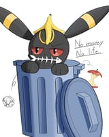 No money