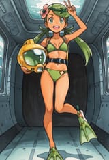 kaikamahine_lu_u_scuba