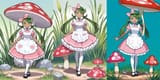 Mallow Mushroom Set 2