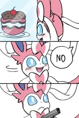 No Pokepuffs for Sylveon = No kneecaps for you