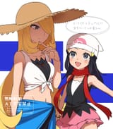 __dawn_and_cynthia_pokemon_and_1_more_drawn_by_nisanrei121__e5d66bc41a0b4cf7ac509dd0cb679df7