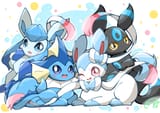 Blue Eeveelutions