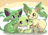 Green Eeveelutions