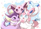 Pink Eeveelutions