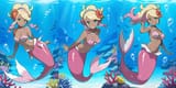 Peonia Mermaid Set