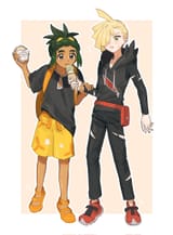 __gladion_and_hau_pokemon_and_1_more_drawn_by_fua1heyvot4ifsr__2daa2fcb9b2c4112c12738fdf3ea89b5