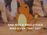 and not a single fuck was given that day