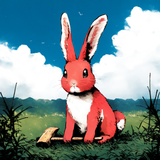 {No humans}, pokemon, pink rabbit, rabbit, hammer, warhammer, holding hammer, cl s-189752380