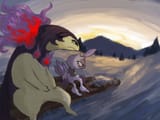 hisuian_typhlosion_and_sneasel_by_panha_pkmn