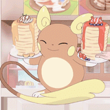 Alolan Raichu pancakes