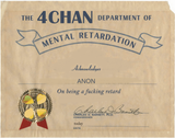 congrats on being retarded