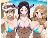 korrina_x_valerie_x_serena___pokemon_by_costanzaai_dk2vk6k-fullview